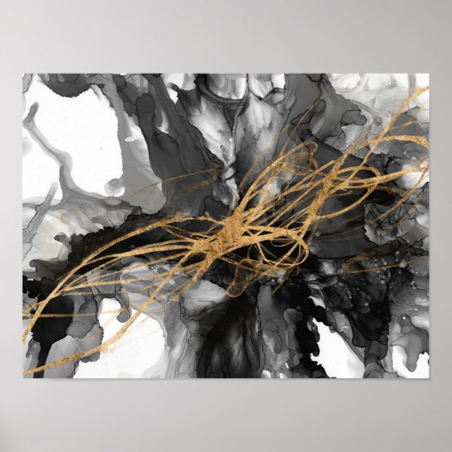 Golden Vortex I Poster (Framsidan)