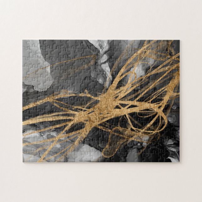 Golden Vortex I Pussel (Horisontell)