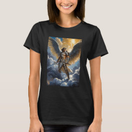 Golden Warrior of Heaven Archangel Michael T Shirt
