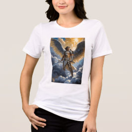 Golden Warrior of Heaven Archangel Michael T Shirt