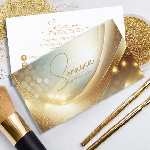 Golden Wave Highlights ID1038 Visitkort