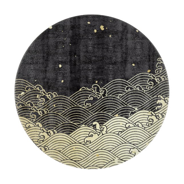 Golden wave, papper-lik struktur. (Framsidan)