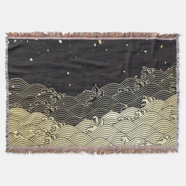 Golden wave, papper-lik struktur. filt (Framsidan)