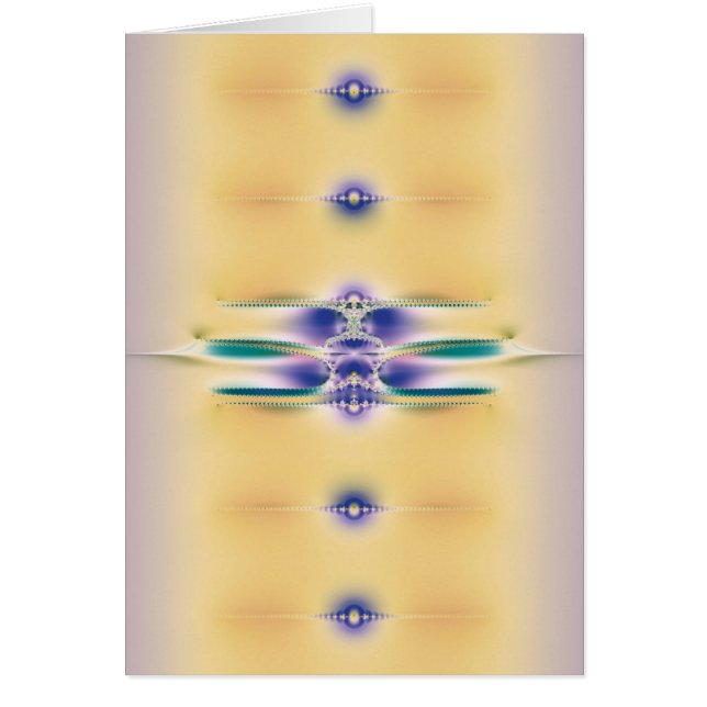 Golden Way Hälsningskort (Framsidan)