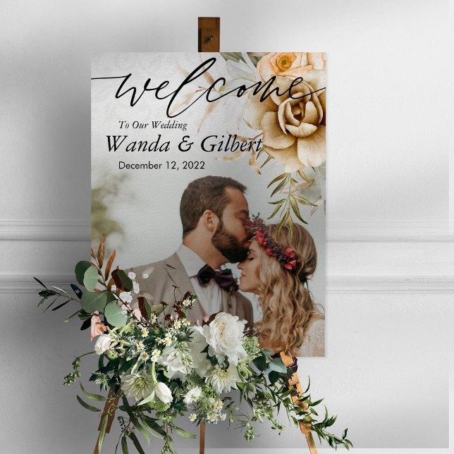 Golden Welcome Wedding Poster (Skapare uppladdad)