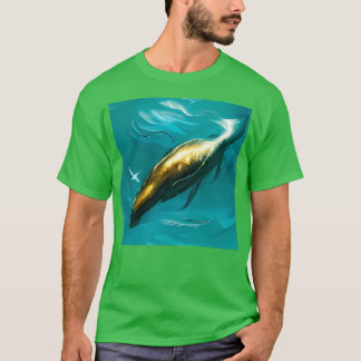 Golden Whale 1 T Shirt