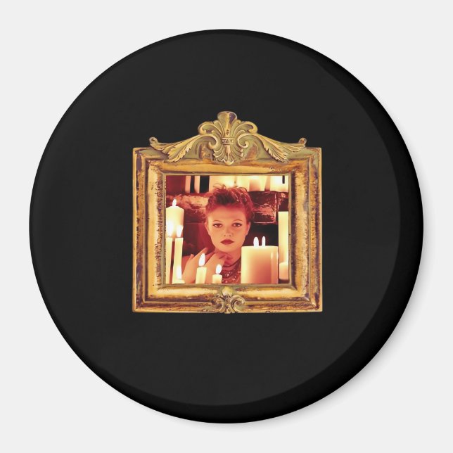 Golden Whimsigothic Drew Barrymore Magnet (Framsidan)