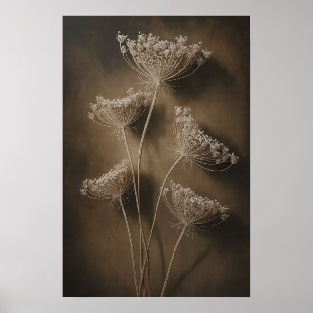 Golden Wildblommor Poster (Framsidan)
