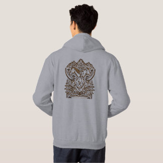 Golden Willow Ranch Hoodie - Grå