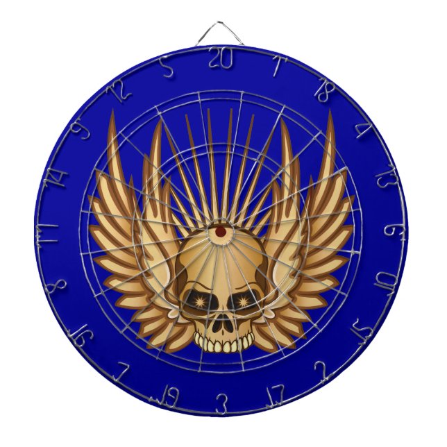 Golden Winged Skull Piltavla (Framsidan)