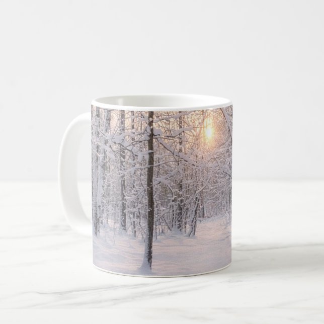 Golden_winter_light Kaffemugg (Framsida vänster)