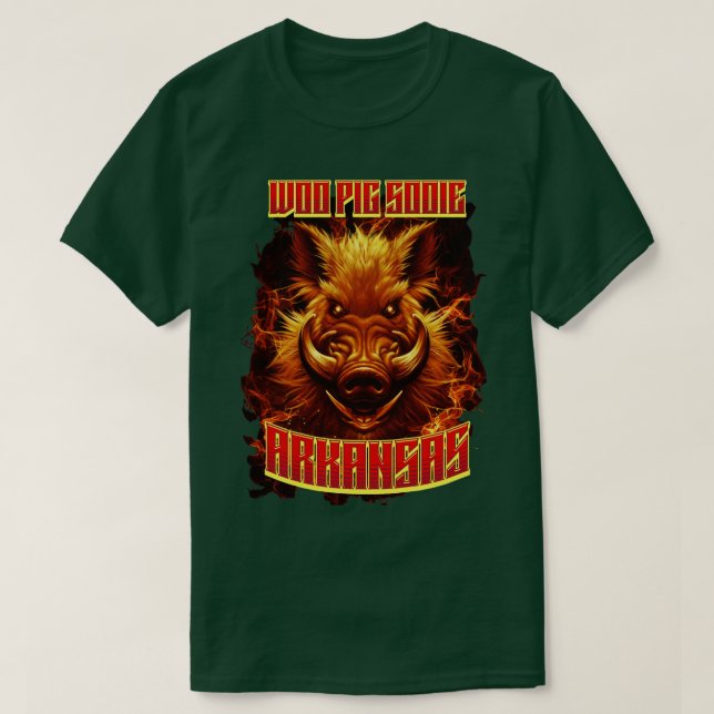 Golden Woo Gris T Shirt (Design framsida)