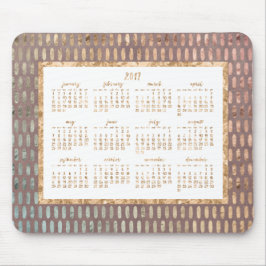 Golden Yarly 2017 Calendar Mus mattor Ro Musmatta