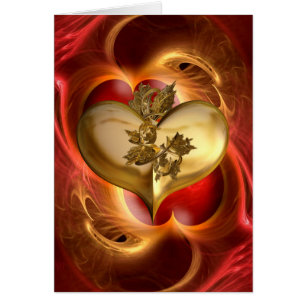Golden Years / Heart by Heart Hälsningskort