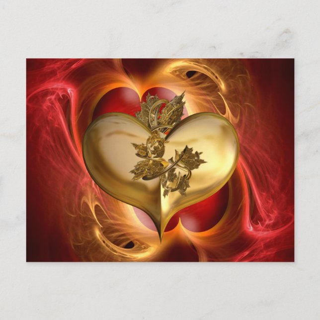 Golden Years / Heart by Heart Vykort (Framsida)