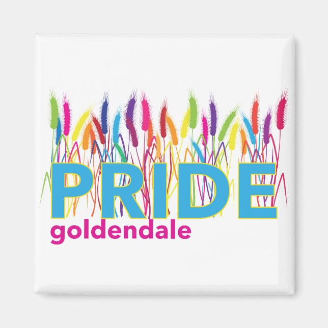 Goldendale PRIDE Swag Magnet (Framsidan)