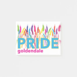 Goldendale PRIDE Swag Post-it Block