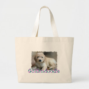 Goldendoodle älskaregåvor jumbo tygkasse