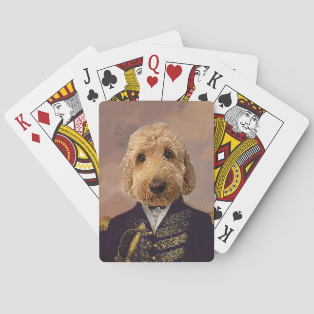 Goldendoodle - Amiral Cooper Casinokort (Baksidan)