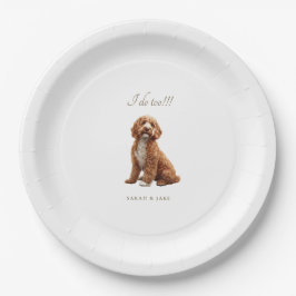 Goldendoodle Anpassningsbar Pet Bröllop