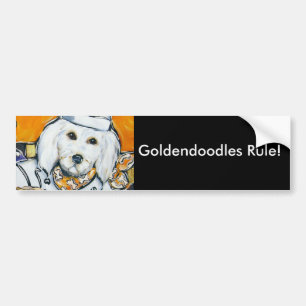 Goldendoodle Bildekal