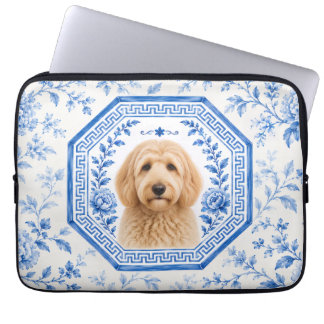 Goldendoodle Chinoiserie Laptopsfodral Laptop Fodral