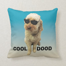 GoldenDoodle, Cute Moppy Adsible Dekorativ kudde