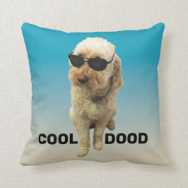 GoldenDoodle, Cute Moppy Adsible Dekorativ kudde