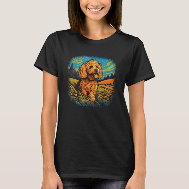 Goldendoodle Dood  Doodle Dog Golden Doodle 26 T Shirt (Framsida)