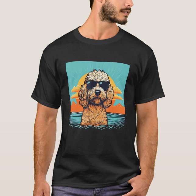 Goldendoodle Dood  Doodle Dog Golden Doodle 3 T Shirt (Framsida)