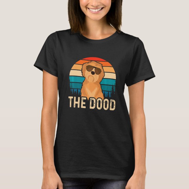 Goldendoodle, dood t shirt (Framsida)