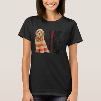 Goldendoodle Fantastisk Loving Strong Lycklig Self T Shirt