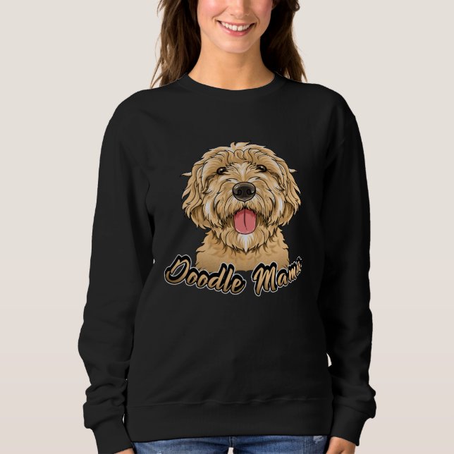 GoldenDoodle  for Women Girls Kids Doodle Mama T Shirt (Framsida)
