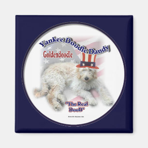 Goldendoodle-gåvor Magnet
