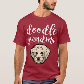 Goldendoodle Grandma Doodle Grandma Cute Hund T Shirt