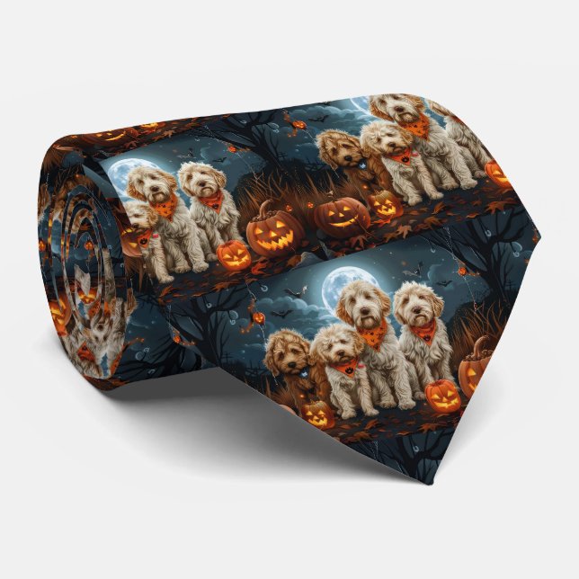 Goldendoodle Halloween Kuslig Slips (Rullad)