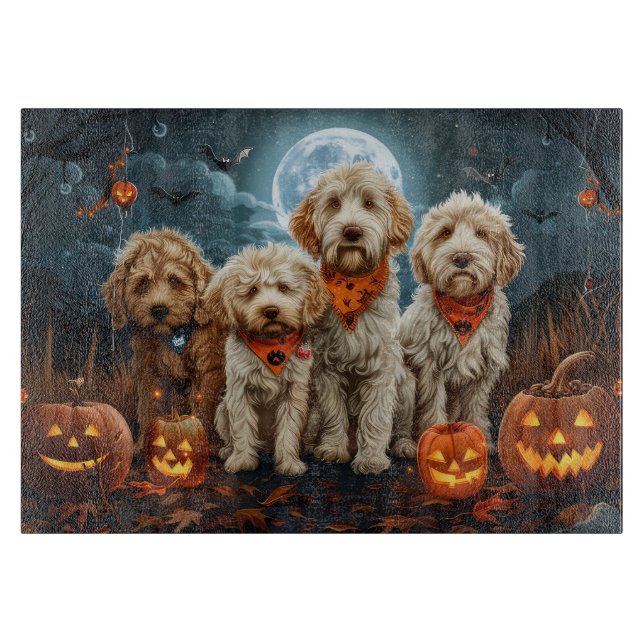 Goldendoodle Halloween Spooky (Framsidan)