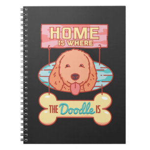 Goldendoodle Hund Anteckningsbok