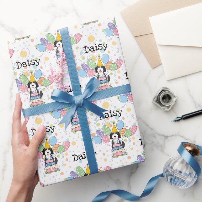 Goldendoodle Hund Birthday Presentpapper (Gifting)