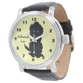 Goldendoodle Hund design Armbandsur
