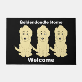 Goldendoodle Hund design Doormat