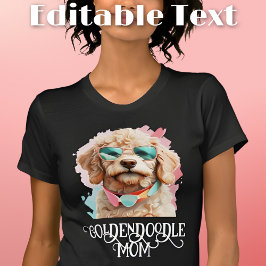 Goldendoodle Hund Mamma Sunglass T Shirt