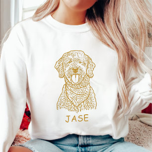 Goldendoodle Hund Personlig Djurälskare T Shirt
