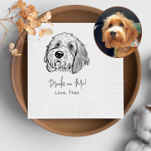 Goldendoodle Hund Personlig Drick på mig