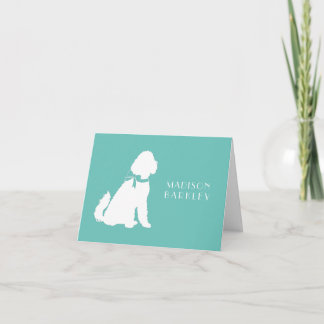 Goldendoodle Hund Puppy Labradoodle Anteckningskort