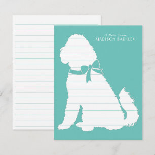 Goldendoodle Hund Puppy Labradoodle Tack Kort