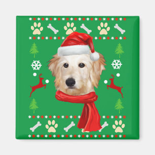 Goldendoodle Hund Ugly jul Magnet