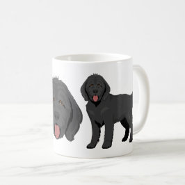 Goldendoodle hundmix Kaffe kopp