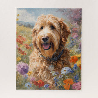 Goldendoodle i Bloom Pussel