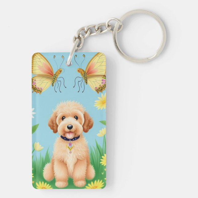 Goldendoodle i Garden (Baksidan)